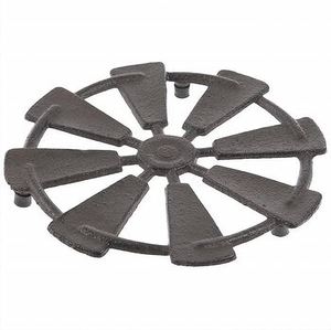 Trivet ดูเรียบง่ายและมีระดับด้วยการออกแบบใหม่ การออกแบบที่เป็นเอกลักษณ์ด้วยขี้เกียจโลหะชุบนิกเกิลขัดเงาสําหรับใช้ในบ้านและห้องครัว - Product Image 3