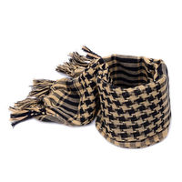 Écharpe d'hiver décontractée, respirante, coupe-vent et anti-poussière, en jersey 100 % coton de haute qualité, style shemagh/turban arabe, nouvelle collection