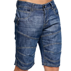 Pantalones cortos lavados de algodón transpirable a precio al por mayor para hombre, pantalones cortos ajustados personalizados informales para hombre, ropa de calle personalizada para hombre - Product Image 1