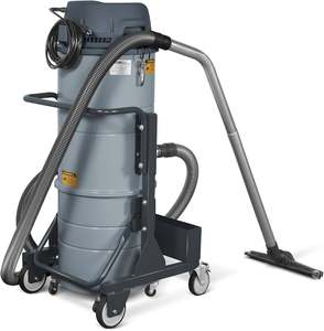 เครื่องดูดฝุ่นอุตสาหกรรมแบบเปียก/แห้ง พร้อมไส้กรอง HEPA มอเตอร์สามตัว 3.3 แรงม้า 285 CFM ความจุ 16 แกลลอน - Product Image 2