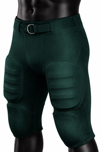 Conjunto de Pantalones Acolchados para Uniforme de Fútbol Americano, Ligeros y Cómodos, para Hombre, Color Verde, para Equipo de Fútbol Americano - Product Image 4