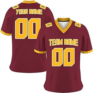 Uniforme de football américain respirant de haute qualité Usine Vente en gros Maillot de football cousu Ensemble de vêtements de sport - Product Image 5