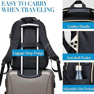 Mochila de Poliéster Impermeable de Primera Calidad con Cierre y Diseños Personalizados, Estilo Nuevo a Precio Razonable - Product Image 5