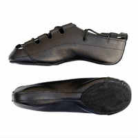 Chaussons de ballet souples sur mesure pour femmes, service OEM personnalisé, dernier design, taille adulte professionnelle, cuir verni, fourrure, logo personnalisé
