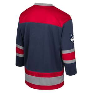 Jersey de Hockey sobre Hielo Personalizado para Hombre, Sublimado, Antiarrugas, de Secado Rápido, Transpirable, de Poliéster, con Nombre de Equipo Personalizado, Ropa Deportiva OEM - Product Image 2