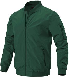 Blousons bombardiers Blouson multi-poches de conception personnalisée OEM avec patchs personnalisés Blousons bombardiers de vol Ma1 en nylon - Product Image 1