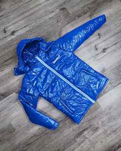 Veste matelassée grande demande Vente en gros personnalisée Veste matelassée en duvet pour homme Veste matelassée à capuche épaisse brillante pour homme - Product Image 3