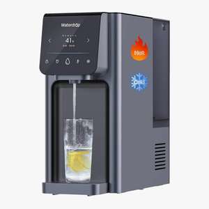 Sistema de Ósmosis Inversa de Sobremesa con Diseño de Gota de Agua, 7 Etapas de Filtración, Dispensador de Agua Fría y Caliente - Product Image 1