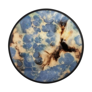 Elegante bandeja de servicio marrón oscuro con diseño único y acabado suave, ideal para entretener a los invitados y la decoración del hogar - Product Image 5