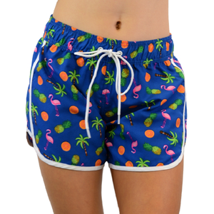 BD Factory Custom Summer Casual High Waist Mujeres Running Knitted Sweat Shorts Transpirable Fleece Jogger Logo Decoración Light - Product Image 2