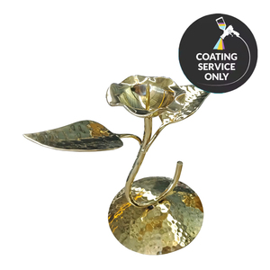 Lujoso revestimiento de estatua decorativa de oro de titanio PVD antideslustre, espray principal acrílico duradero para decoración del hogar y el Hotel - Product Image 1