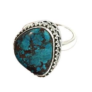 925 Silver <b>Ring</b> Wholesale Jewelry Tibetan Turquoise Women <b>Rings</b> Sterling Silver Gift <b>for</b> Her 925 Jewelry Manufacturer Suppliers - Product Image 5