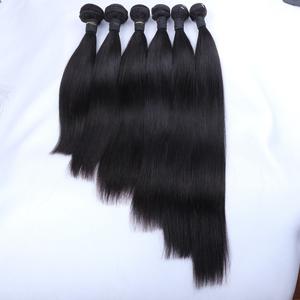 Extensiones de cabello humano brasileño virgen 12A, 3 mechones con cierre de encaje - Product Image 6