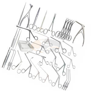 Ensemble complet d'instruments de rhinoplastie majeure en acier inoxydable, chirurgie manuelle du nez, chirurgie plastique, procédures reconstructives nasales - Product Image 1