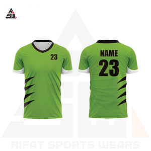 Camisetas de Fútbol de Nueva Temporada, Logotipo Personalizado, 100% Poliéster, Ecológicas, Transpirables, Colores Personalizados, Opciones de Equipo, Ropa Deportiva de Alta Calidad - Product Image 2