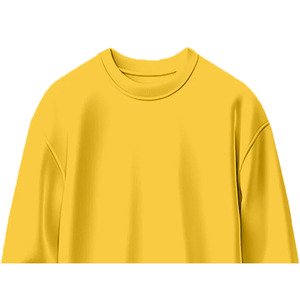 Sudadera de Cuello Redondo para Hombre, Premium, 100% Algodón, Felpa, Ecológica, Transpirable, Diseño Estampado en Relieve, Logotipo Frontal, 240g - Product Image 4