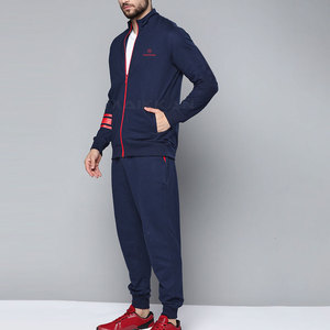 Survêtements de course d'hiver confortables et légers à fermeture éclair complète pour hommes - Product Image 6