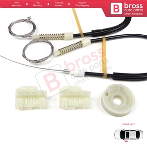 ชุดซ่อมมอเตอร์กระจกหน้าต่าง BWR242 สำหรับประตูหน้าซ้าย รถโปโล MK3 6N1 6N2 แฮทช์แบค ปี 1994-2001 4/5 ประตู 6N4837461 - Product Image 6