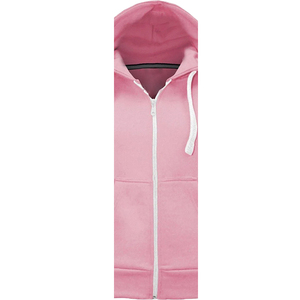 Vestido Sudadera de Forro Polar Personalizado para Mujer, 100% Algodón, Transpirable, Resistente al Viento, Ecológico, con Bordado en Relieve en la Parte Delantera - Product Image 3