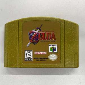 Cartouche de jeu vidéo rétro Legend of Zelda Ocarina of Time pour N64, version américaine avec langue anglaise, matériau plastique durable - Product Image 4