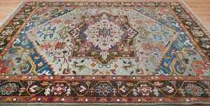 Prix usine antidérapant noué à la main coton tapis salon moderne rose 7x8 8x9 haute qualité tissé à la main animaux de compagnie 1 pièce - Product Image 2