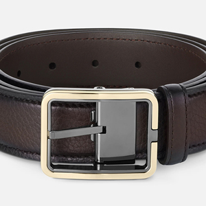 เข็มขัดหนังแท้แบบมีโลโก้สั่งทำขายส่ง หัวเข็มขัดเหล็ก ดีไซน์ใหม่ น้ำหนักเบา ระบายอากาศได้ดี ทนทาน เป็นมิตรกับสิ่งแวดล้อม มีสินค้าพร้อมส่ง - Product Image 2