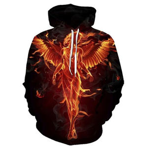 Nouvelle mode personnalisée de haute qualité pour hommes Sweats à capuche vierges avec sublimation Sweat à capuche imprimé en 3D Sweats à capuche OEM avec impression par sublimation 3D en couleur personnalisée - Product Image 3