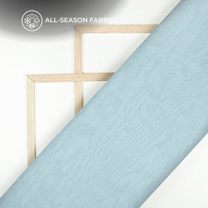 Lujosa tela lisa de organza perfecta para hacer vestidos impresionantes y piezas únicas de diseño de interiores para el hogar - Product Image 2