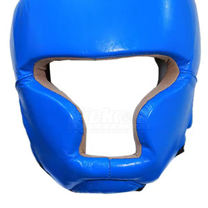 New Arrival Best Design Leather <b>Head</b> Guard Lightweight Feel Maximum Safety Eco-Friendly Features for Boxing Kickboxing <b>Training</b> - Product Image 2