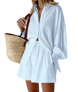 2 Pieces Set Halter Tight Fitting Short Top Casual Trousers Suit Custom Gym Clothing Active Wear Yoga Bra and Pants Set - Product Image 3