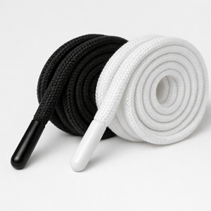 Eco-Friendly Custom Logo Hoodie Drawcord High Tenacity <b>Braided</b> 3 Strand Twisted Garment Apparel Cord Supplier - Product Image 2