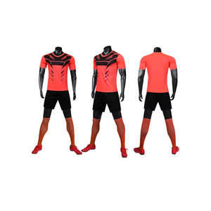 Nuevo Uniforme de Fútbol Personalizado con Nombre, Diseño de Camiseta de Equipo de Fútbol, Conjunto Completo de Uniforme de Fútbol Sublimado Unisex Hecho en Pakistán - Product Image 2