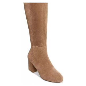 Stivali al ginocchio Steve Madden Hero 50/50 da donna con tacco a blocco, beige, invernali, altezza media polpaccio, taglia 9 M - Product Image 3