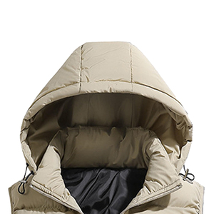 เสื้อกั๊กขนเป็ดแบบคลาสสิกสำหรับผู้ชายเสื้อแจ็คเก็ตวอร์มตัวนอกลำลองสำหรับฤดูหนาวและภายนอก - Product Image 5