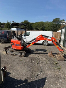Mini Excavadora de Alta Calidad de 1.7-2 Toneladas para Construcción y Paisajismo, con Motor, Bomba de Engranajes y Motor Eléctrico - Product Image 1