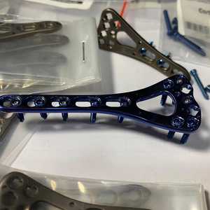 Alta Qualidade 2.7mm Titânio SS Distal Radius Bloqueio Placas Ortopédicas <span class=keywords><strong>Trauma</strong></span> Implantes Manual Fonte-Siouxtech Indústria Cirúrgica - Product Image 1