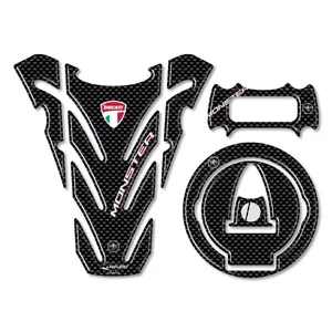 ชุดสติกเกอร์เรซิ่น 3 มิติสุดพิเศษสำหรับรถจักรยานยนต์ DUCATI MONSTER 696 796 1096 สติกเกอร์ตกแต่งแบบพรีเมียม - Product Image 1