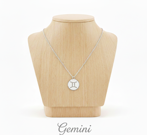 Collar con Dije de Signo Zodiacal de Plata de Ley 925 Hecho a Medida por Rudra Gems para Hombre, Chapado en Oro de 14K/18K, Cadena de Eslabones de Lujo, Regalo - Product Image 5