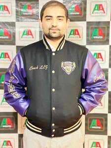 Blouson bombardier de vol classique et confortable, motif de broderie, personnalisé pour femmes et hommes, vêtements imperméables, CAMOUFLAGE Pakistan - Product Image 5