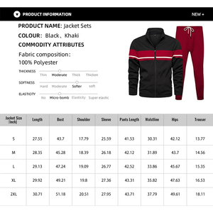 Vêtements de survêtement personnalisés Style homme Vente en gros Survêtements Ensemble coupe-vent Unisexe - Product Image 6