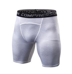 กางเกงขาสั้นระบายเหงื่อสำหรับผู้ชายและนักขี่จักรยานกางเกงออกกำลังกายฟิตเนสยิมรัดรูป - Product Image 5