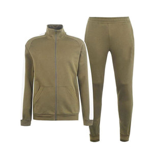 Vente en gros à bas prix Survêtement d'hiver lourd à imprimé unisexe avec fermeture éclair Vêtements de sport Entraînement Gym Jogging personnalisé Taille élastique - Product Image 1