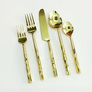 Ensemble de couverts de qualité supérieure en acier inoxydable poli miroir fini parfait accessoires de salle à manger usage quotidien couverts cuillère couteau folklorique - Product Image 3