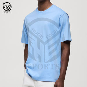 Streetwear t-shirt en coton pour hommes impression personnalisée t-shirt léger au design simple - Product Image 2