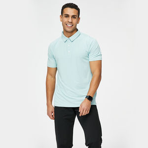 Chemises de golf en polyester et coton respirantes, personnalisables avec votre propre logo, de haute qualité, OEM 2026 - Product Image 1