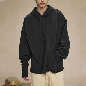 Sudaderas con Capucha Lisas de Algodón Extra Grandes Personalizadas de Invierno para Hombre, Sudadera Unisex al por Mayor, Sudaderas con Capucha y Camisetas de Talla Grande para Hombre - Product Image 5