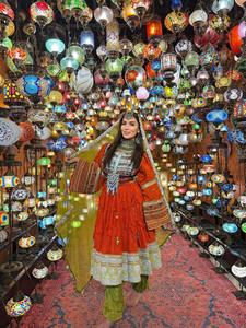 Vestidos de Chifón Afganos Premium para Niñas con Bordado Artesanal y Mangas Largas para Bodas y Eventos Culturales - Product Image 6