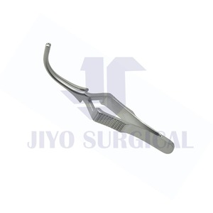 DeBakey pince bouledogue à action croisée en acier inoxydable micro-pince chirurgicale vasculaire outil hémostatique - Product Image 4