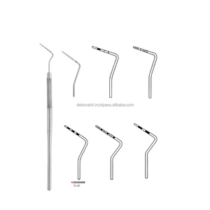 Ensemble complet de 7 instruments dentaires manuels en acier inoxydable, poignée ergonomique, certifié CE pour la chirurgie buccale, utilisation en odontologie - Product Image 4