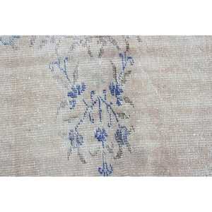 Alfombra, 5.1x8.3 pies, Alfombra Vintage, Alfombra Persa Azul de Lana - Product Image 5